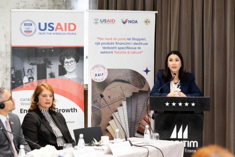 USAID e NOA mbështetën me 2 milionë dollarë sektorin fason përmes kredive inovatore