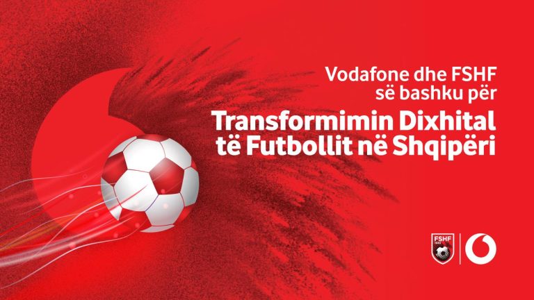 Vodafone dhe FSHF, së bashku, për transformimin dixhital të futbollit në Shqipëri